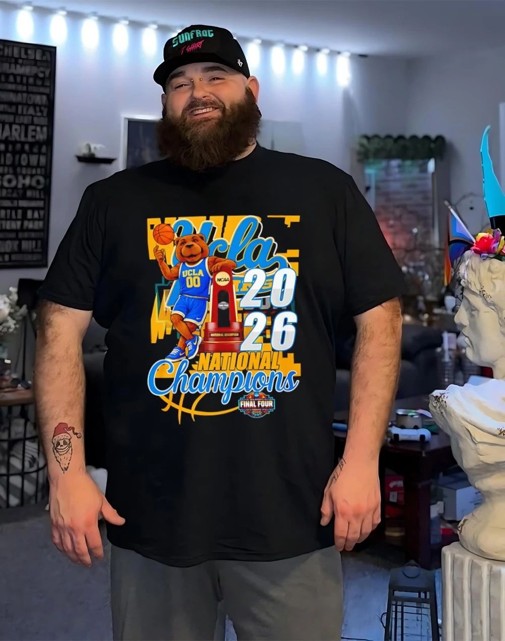 Ucla Bruins 2026 National Champions mascot trophy shirt