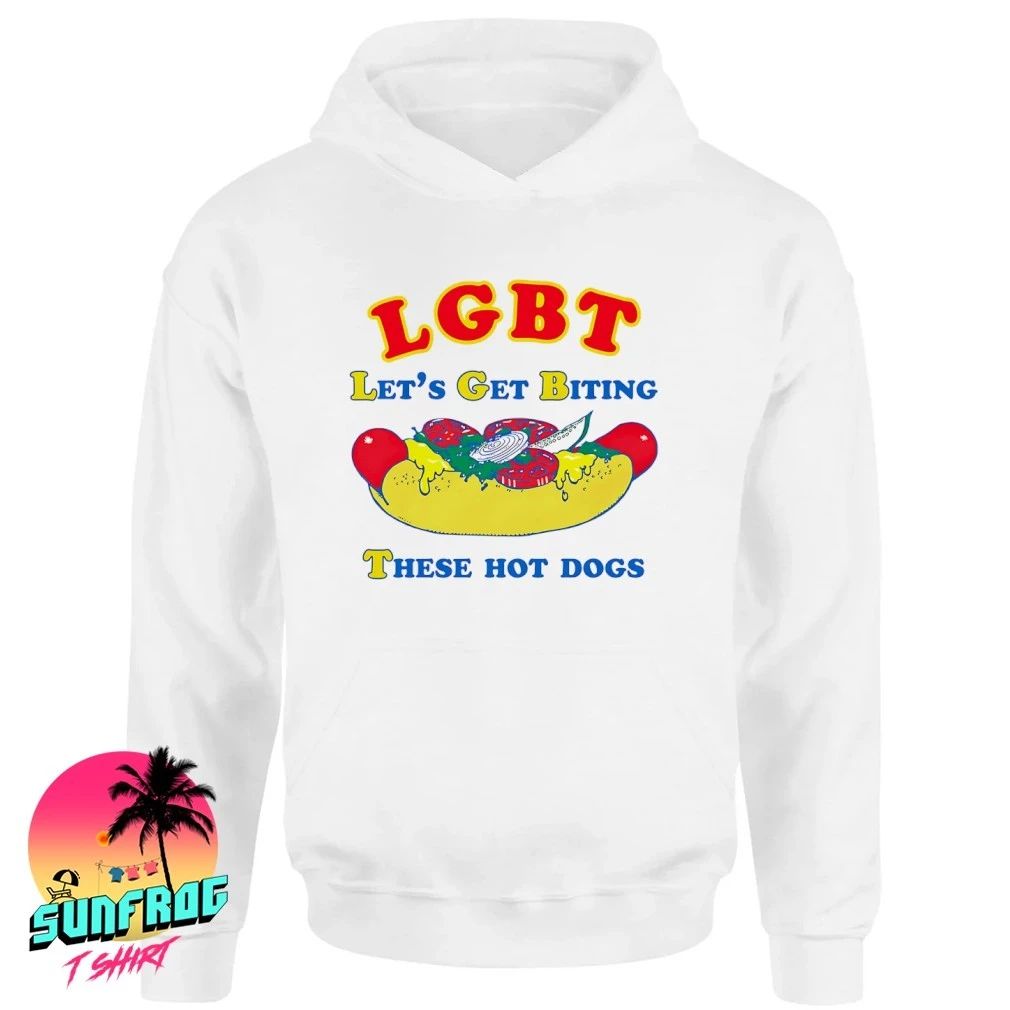LGBT Let’s Get Biting These Hot Dogs shirt