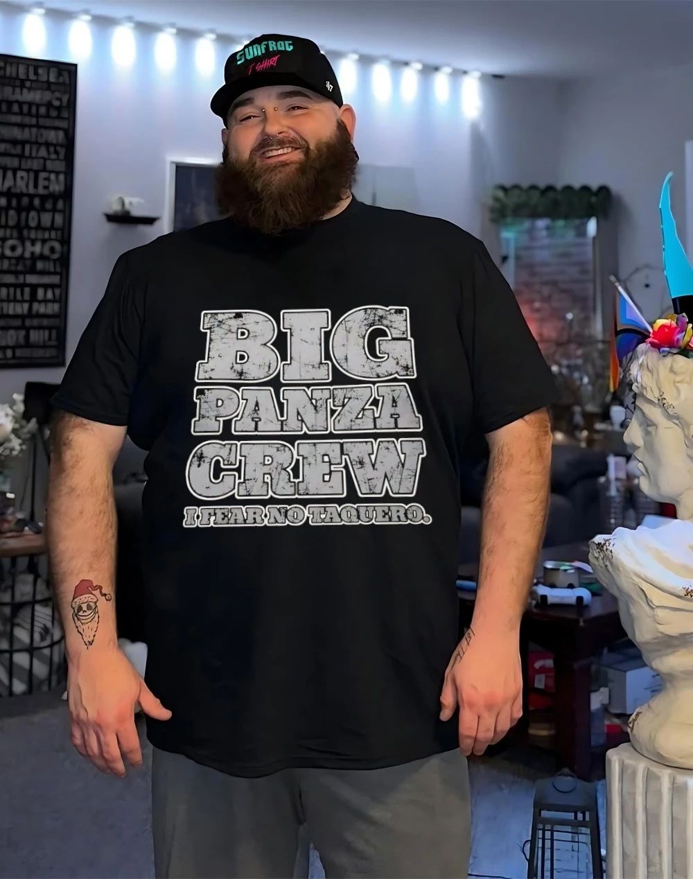 Big Panza Crew Fear No Taquero shirt
