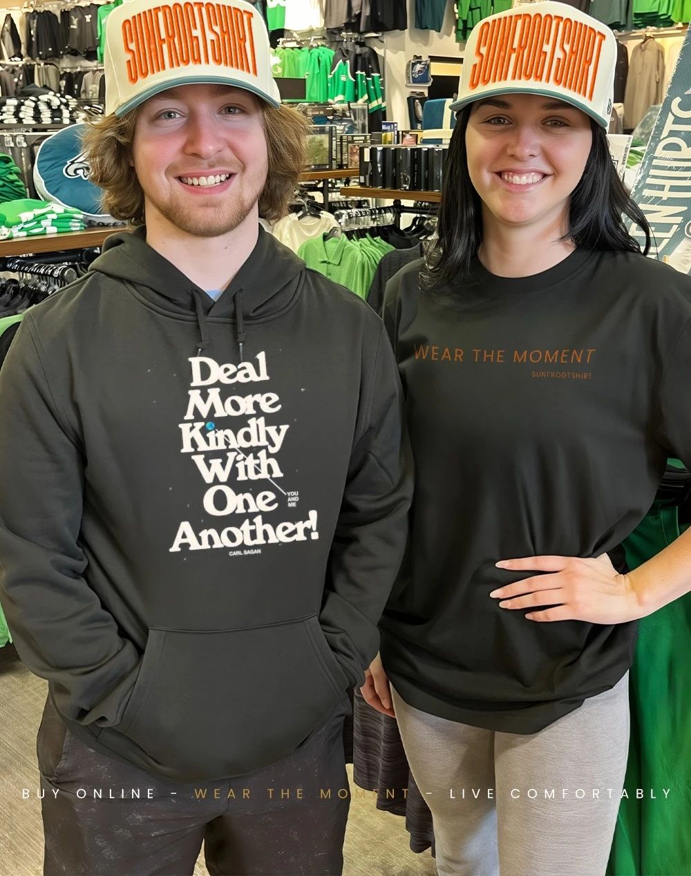 Carl Sagan deal more kindly with one another you and me shirt