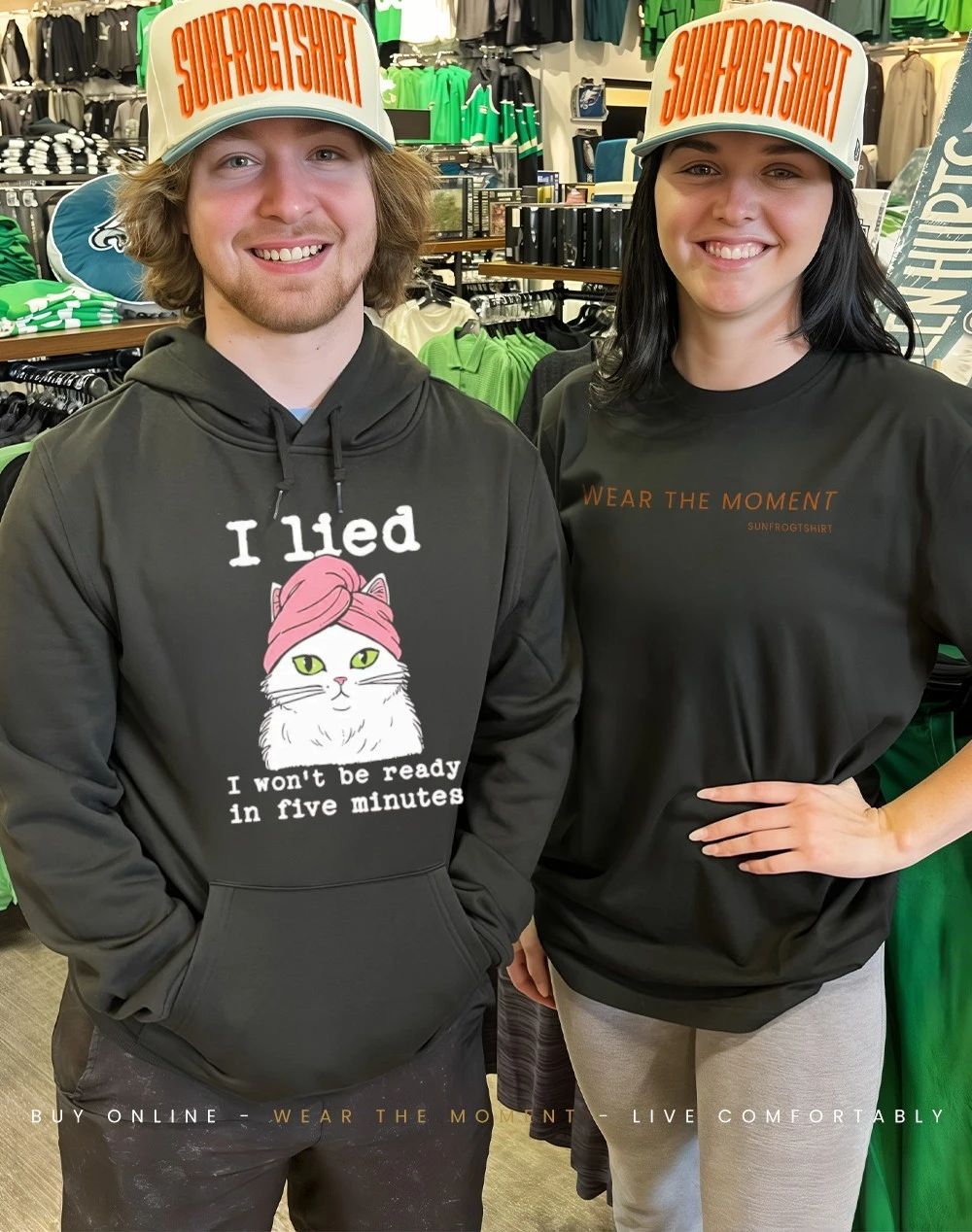 Cat I Lied I Won’t Be Ready In Five Minutes Shirt