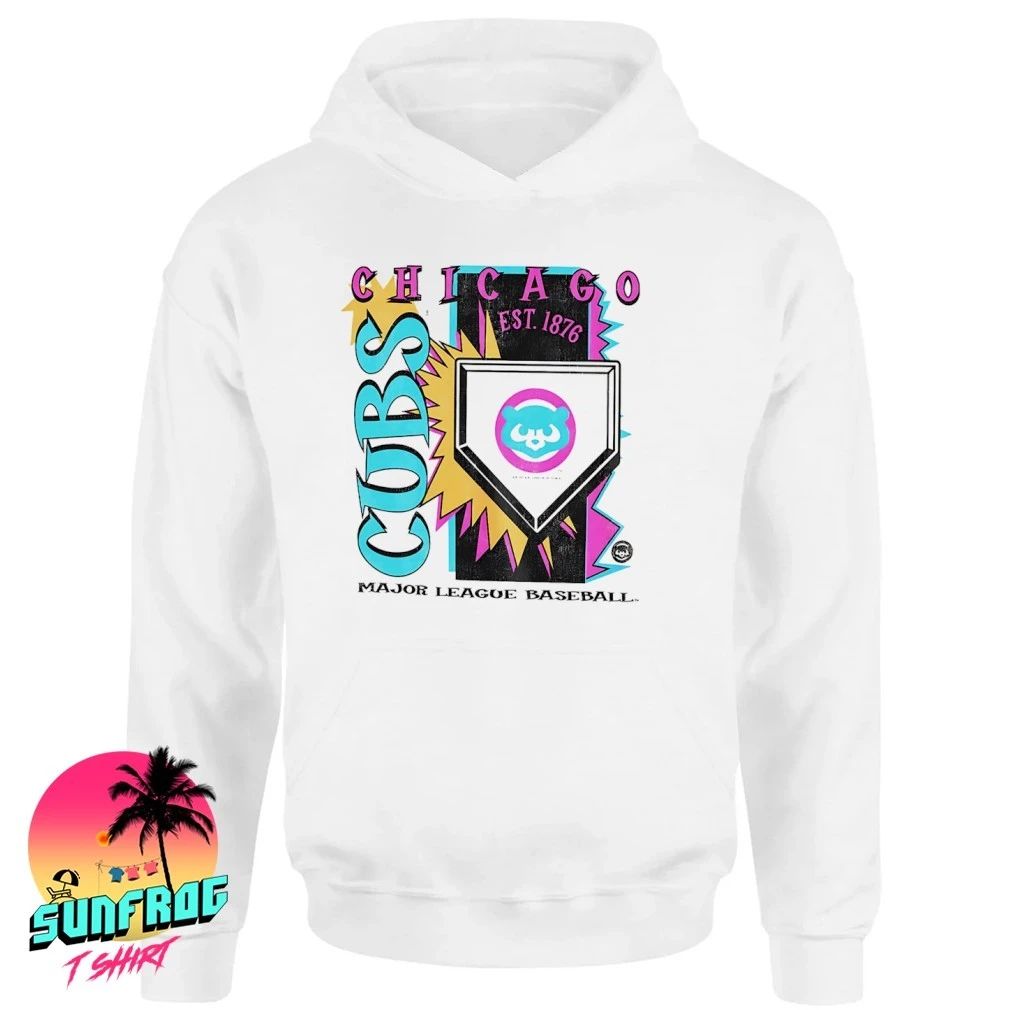 Chicago Cubs MLB Cooperstown Neon Field Shock shirt