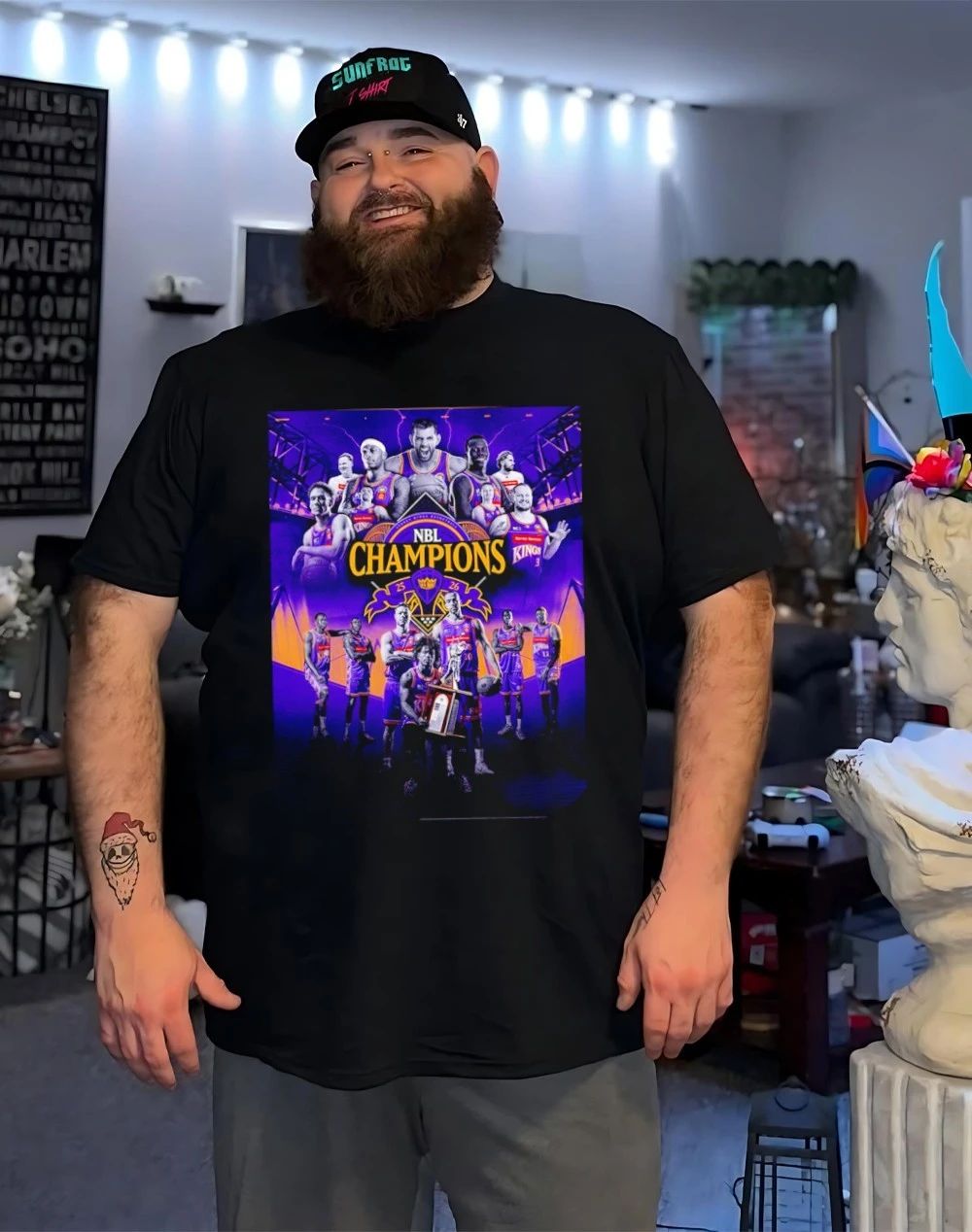 Sydney Kings 2026 NBL Champions poster shirt