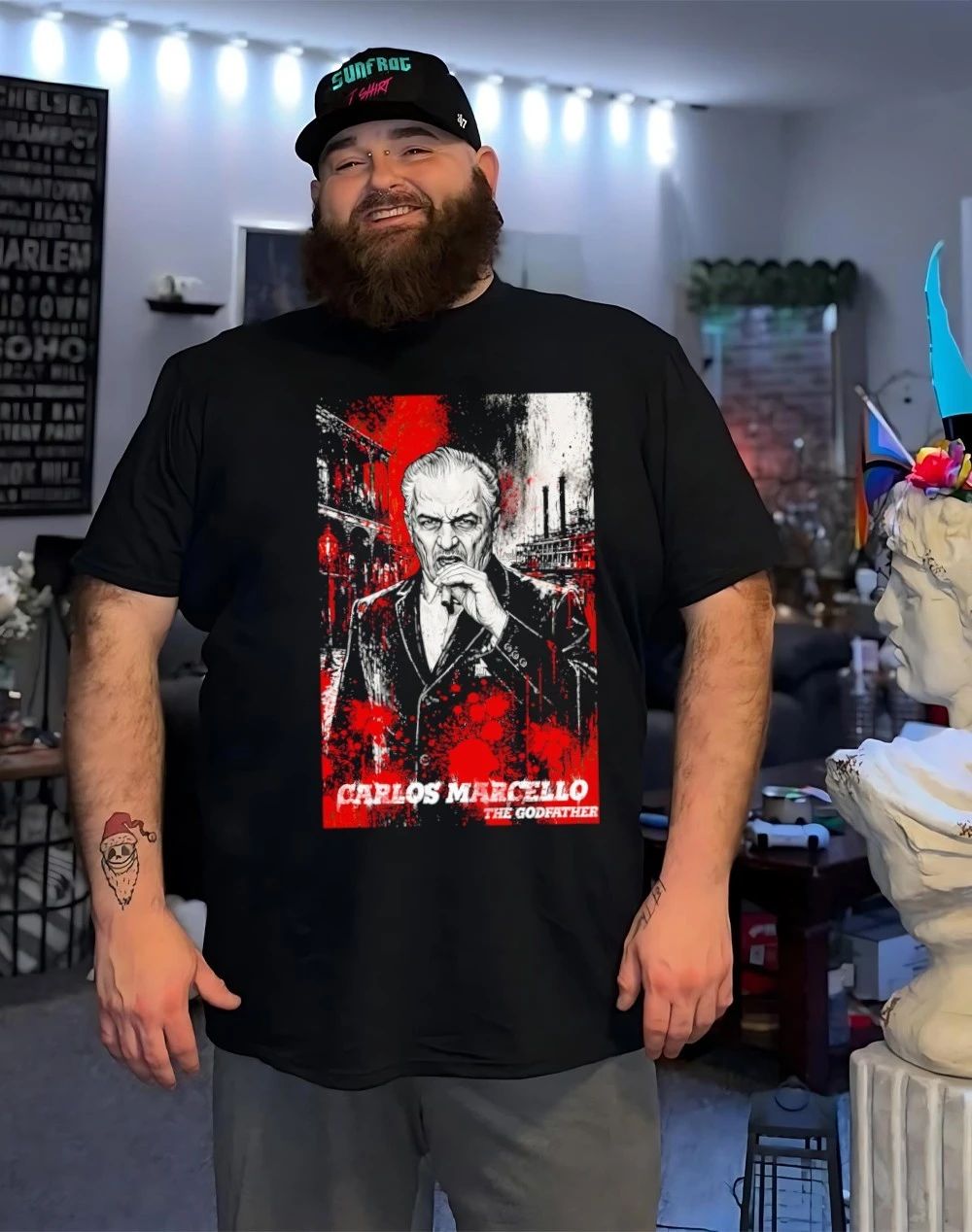 Carlos Marcello the Godfather I have the unions shirt