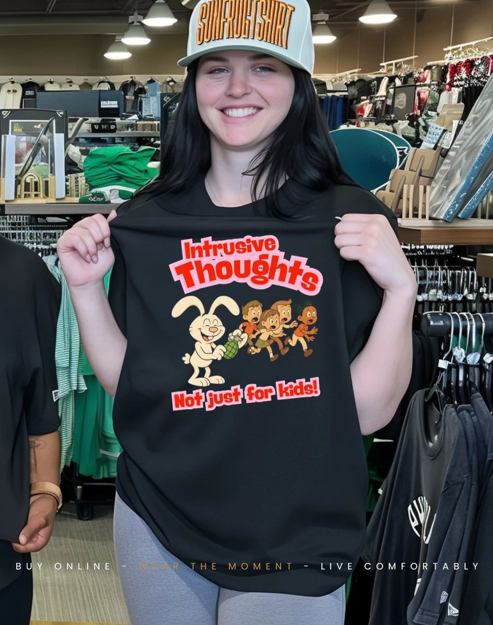 Killer rabbit intrusive thoughts not just for kids shirt