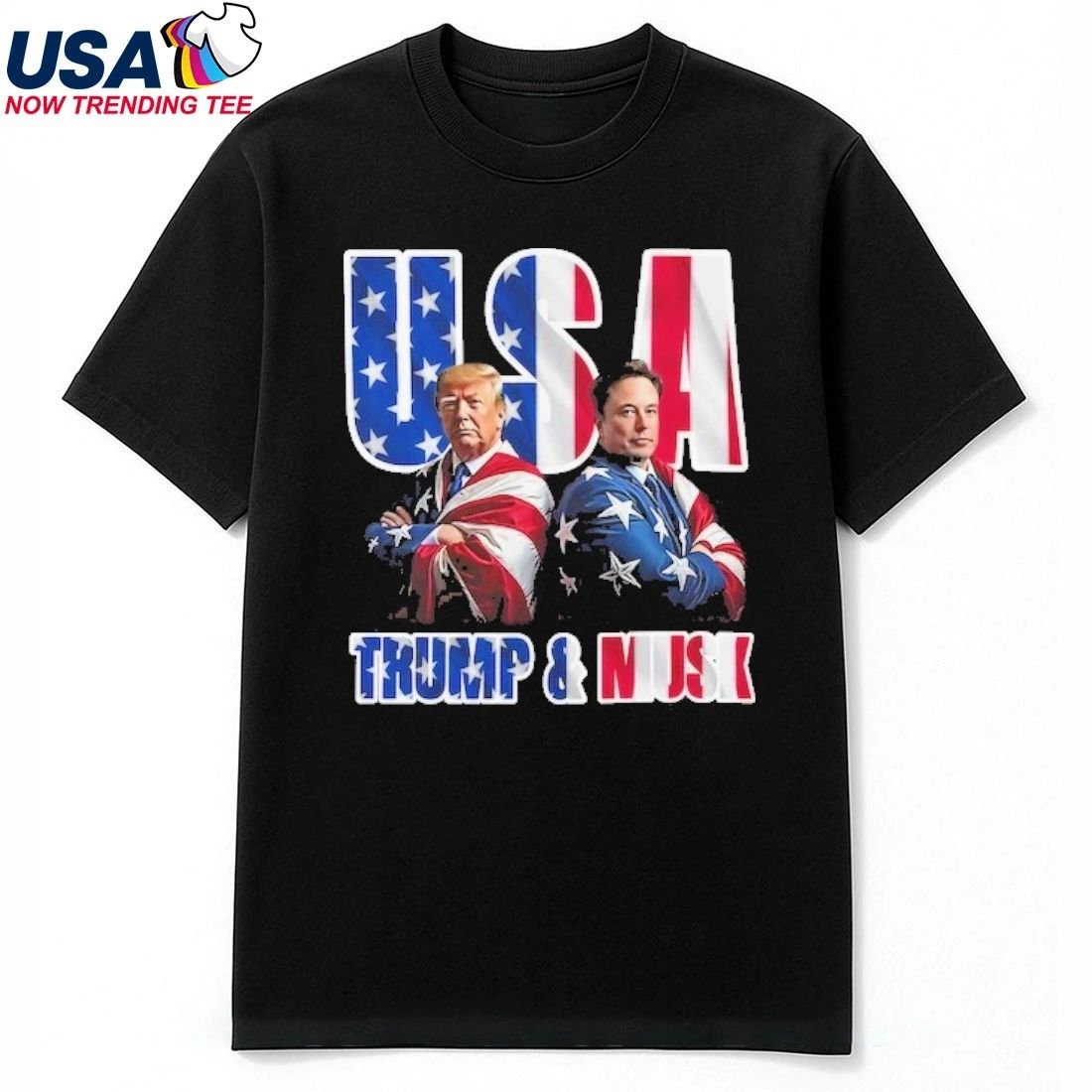 Elon Musk Vs Donald Trump USA Cover Flag American 2025 Shirt