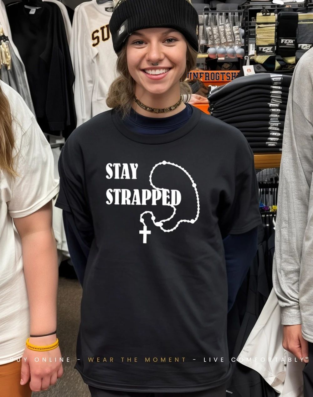 Stay Strapped Christ shirt