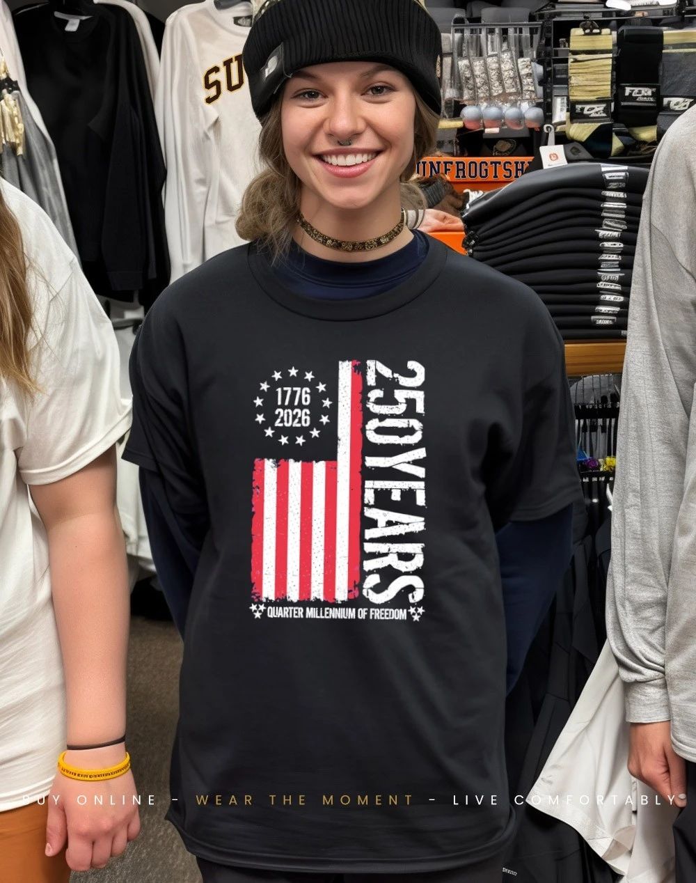 United States quarter millennium of Freedom 250 Years of Freedom shirt
