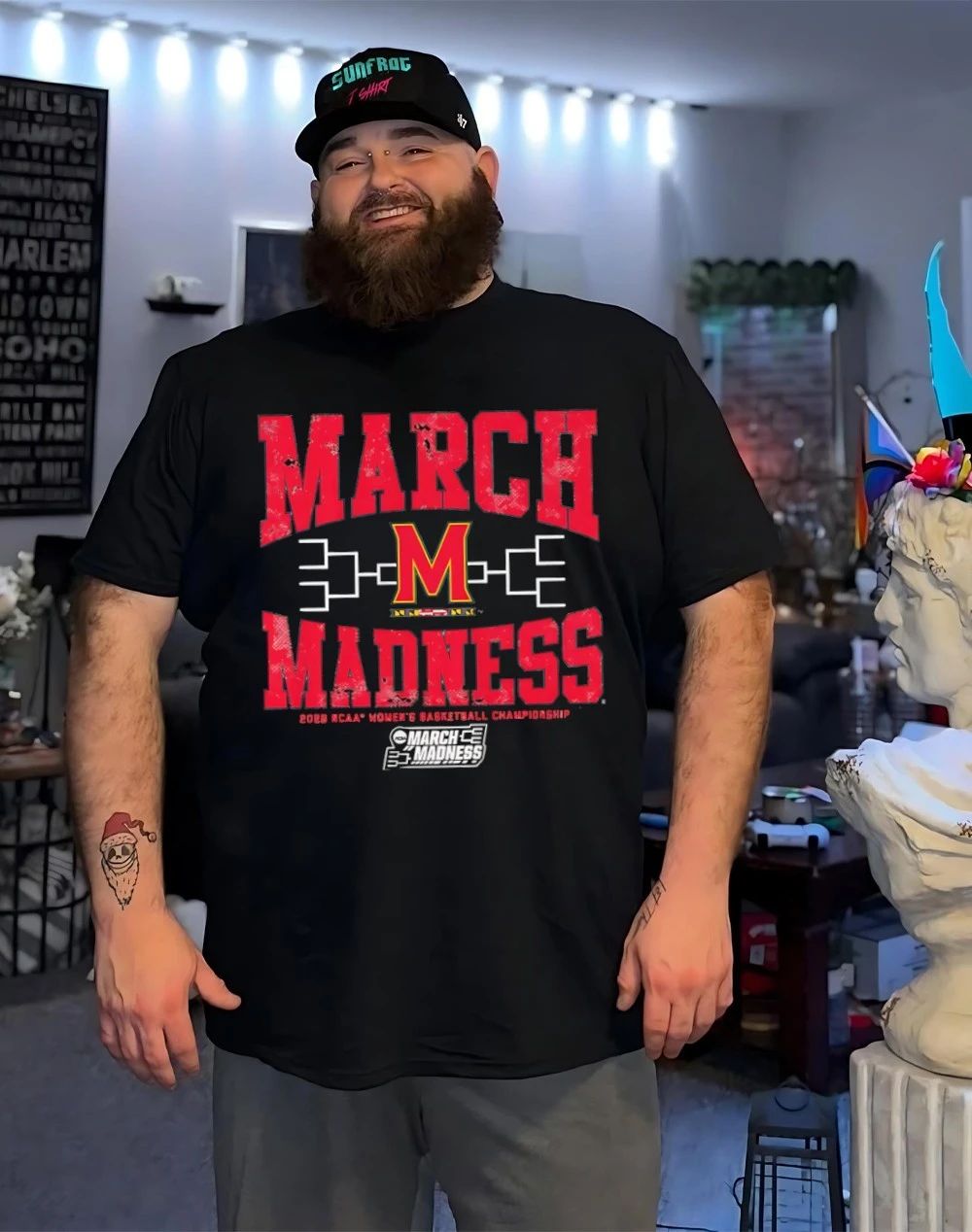 Maryland Terrapins WBB 2026 March Madness logo shirt