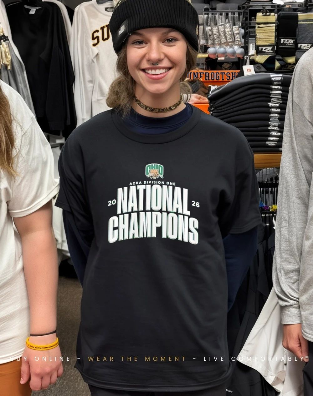 Ohio Bobcats Hockey 2026 ACHA Division One National Champions shirt
