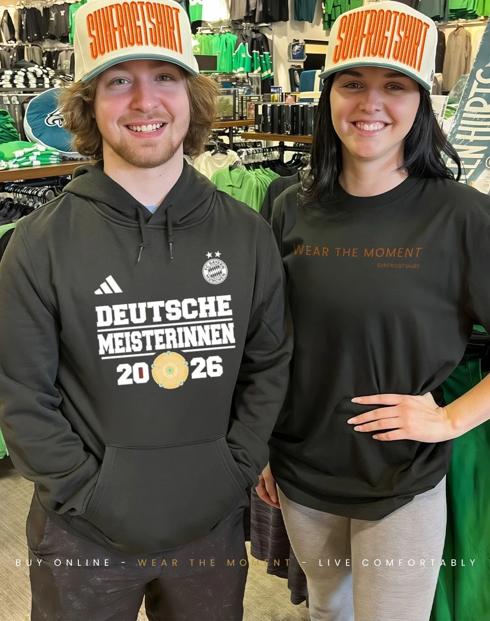 FC Bayern Munchen Deutsche Meisterinnen 2026 shirt