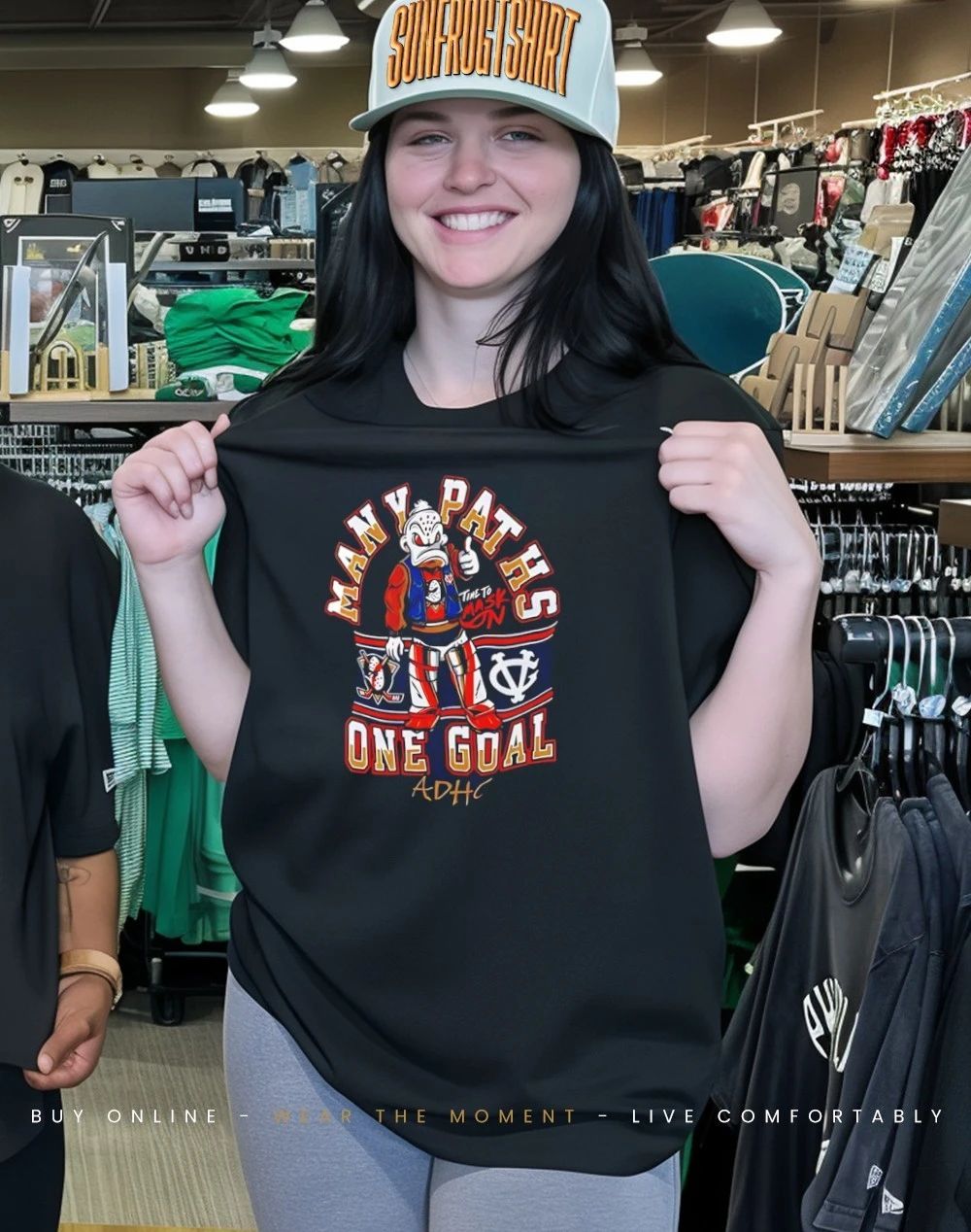 Anaheim Ducks Many Paths One Goal Shirt