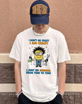 Minion lab coat I don’t go crazy I am crazy I just go normal from time to time shirt