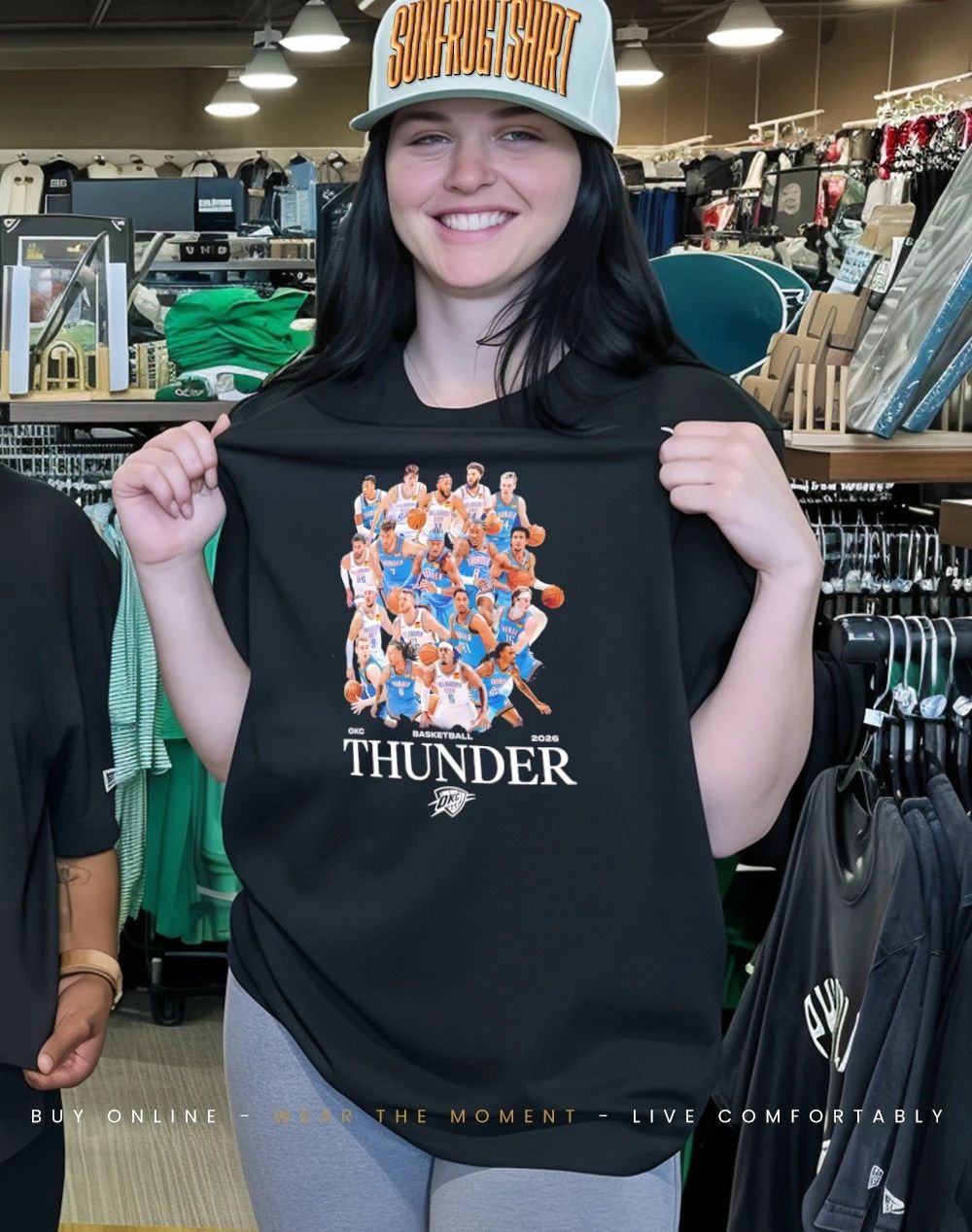 OKC Thunder 2026 Playoffs Roster all team shirt