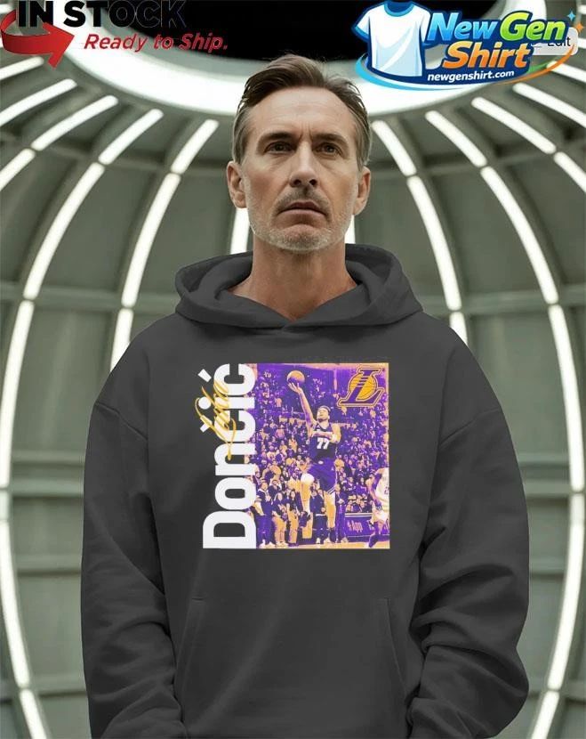 Luka Dončić Black Los Angeles Lakers Start of Season Shirt