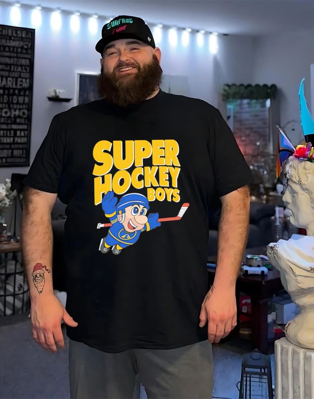 Super Hockey Boys Buffalo hockey shirt