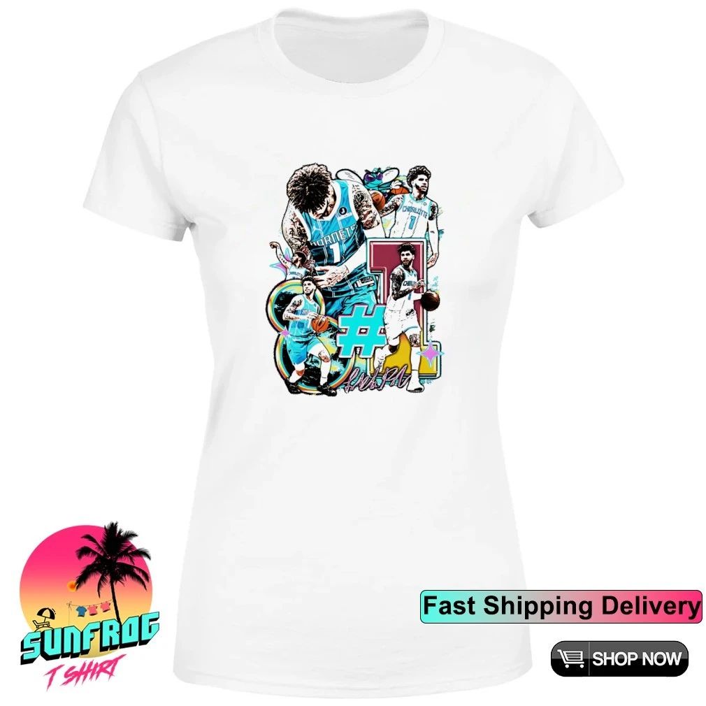 LaMelo Ball Charlotte Hornets signature ’26 graphic shirt