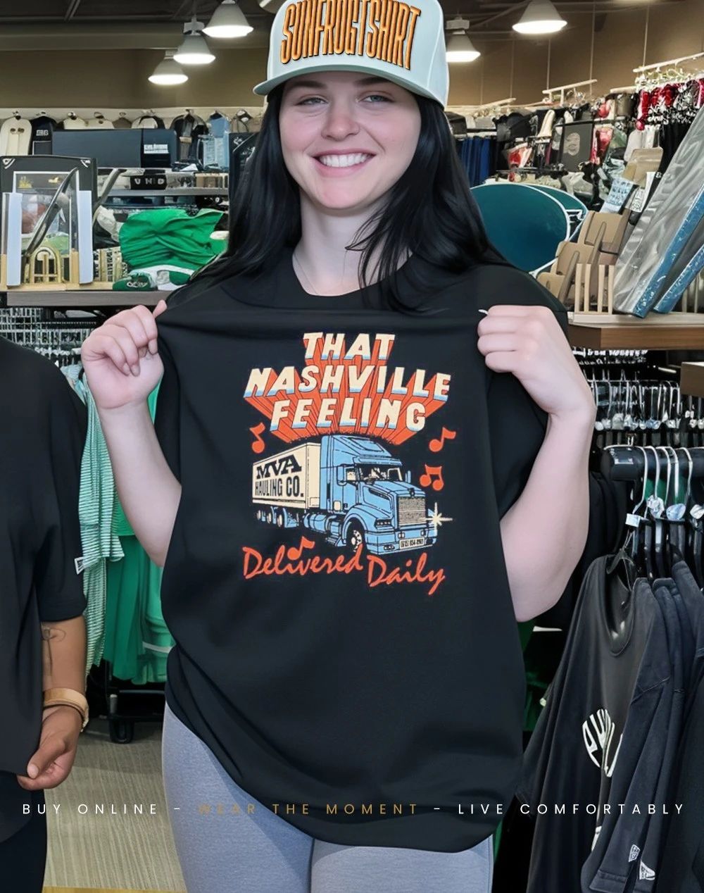 MVA Hauling Co. that Nashville feeling delivery daily shirt