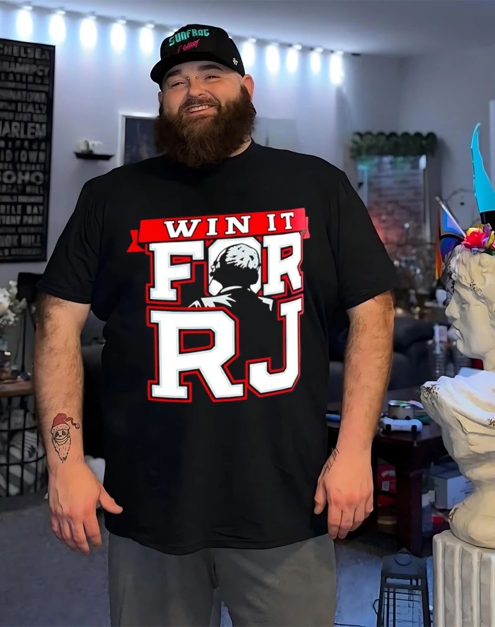 Win It For RJ Rick Jeanneret shirt