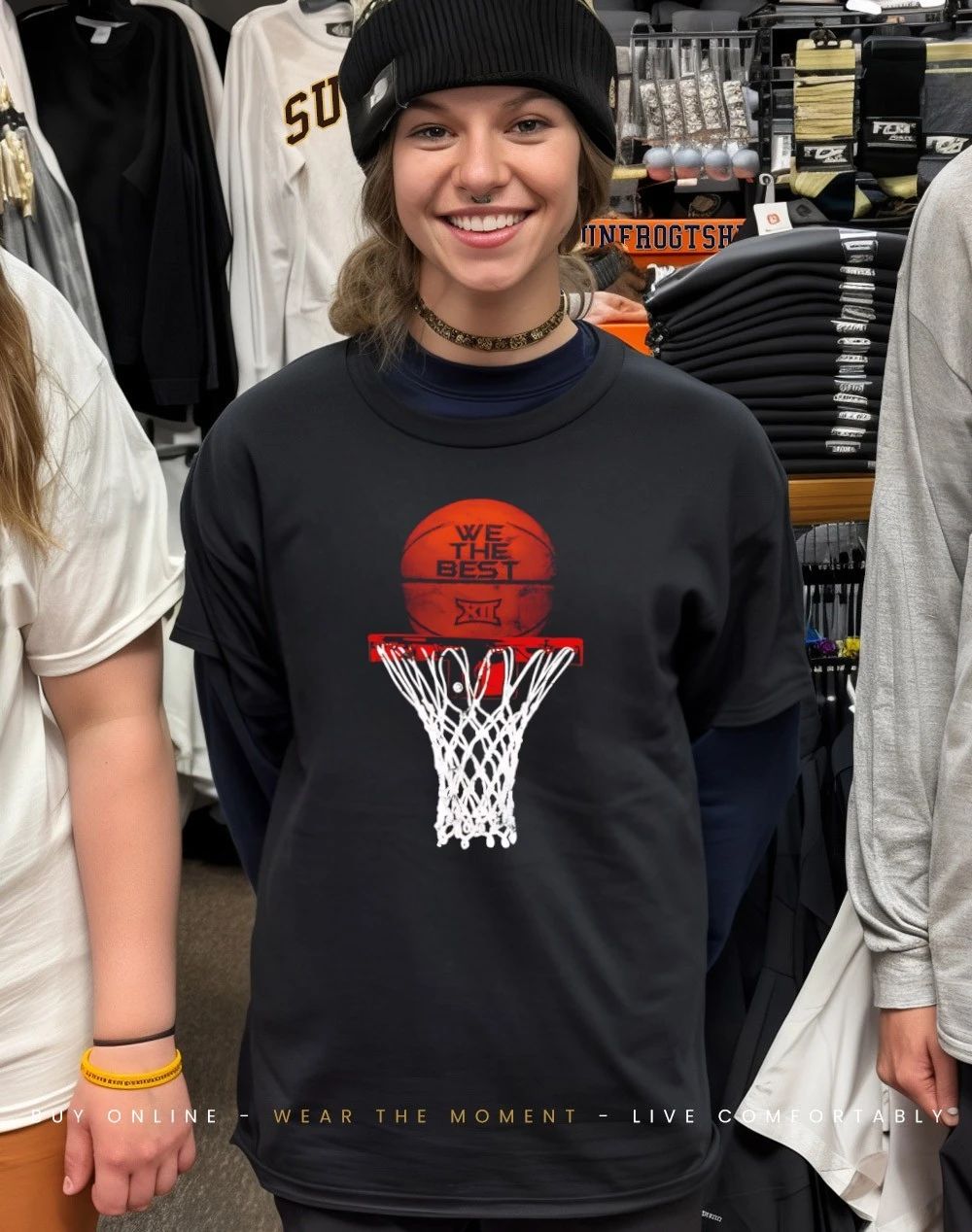 We The Best Big 12 Basketball B12 M shirt