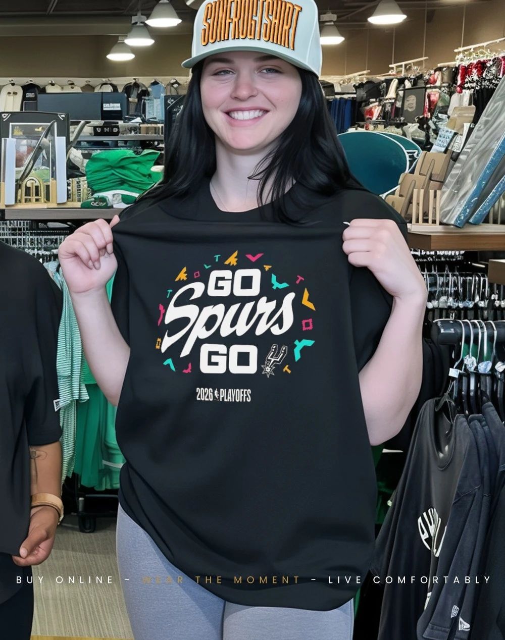 San Antonio Spurs 2026 NBA Playoffs GO SPURS GO shirt