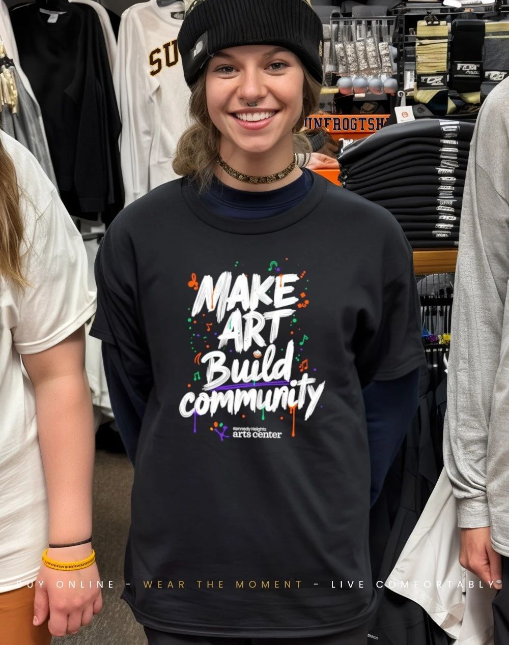 Make Art Build Community Kennedy Heights Arts Center shirt