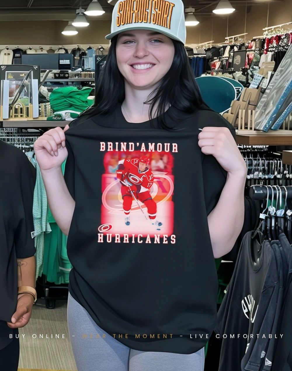 Carolina Hurricanes Rod Brind’Amour player collage ’26 shirt