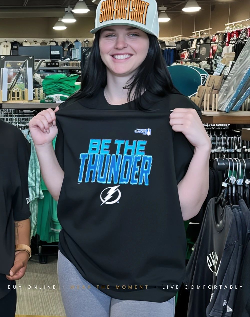 Tampa Bay Lightning Be The Thunder 2026 Stanley Cup Playoffs Slogan shirt