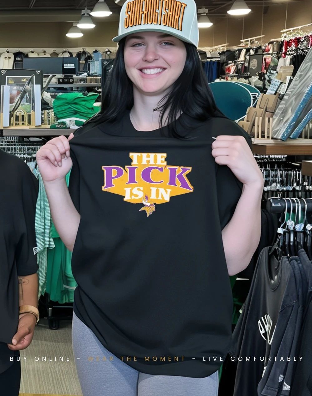 Minnesota Vikings Pick Is In logo shirt