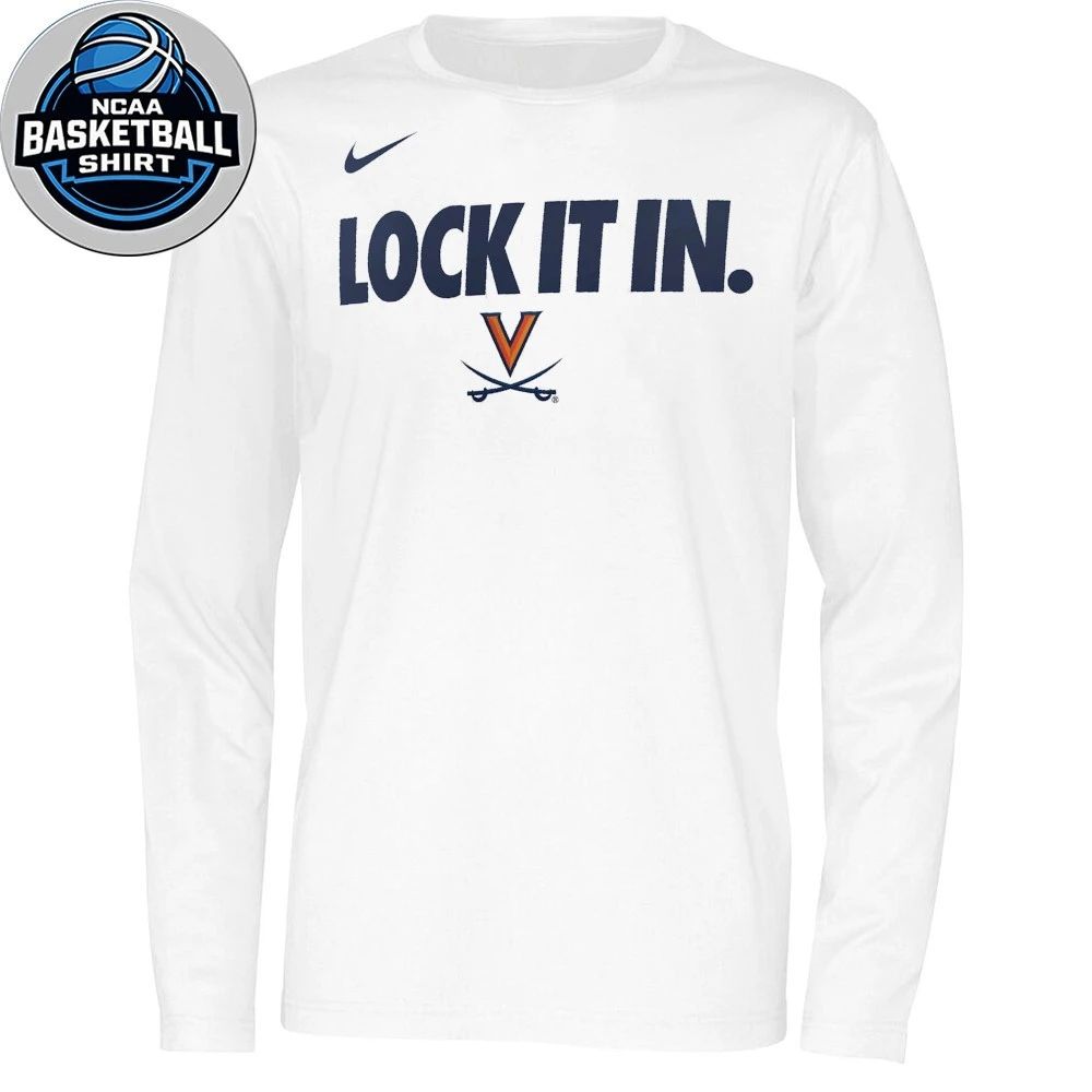 Virginia Cavaliers Lock It In 2026 On-Court Bench Shirt