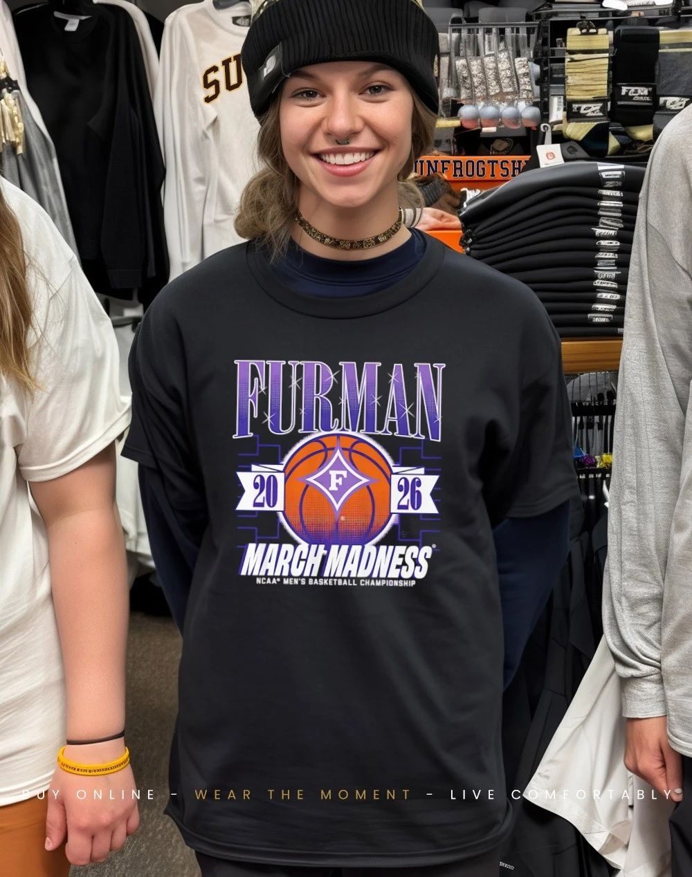 Furman Paladins MBB 2026 March Madness logo shirt