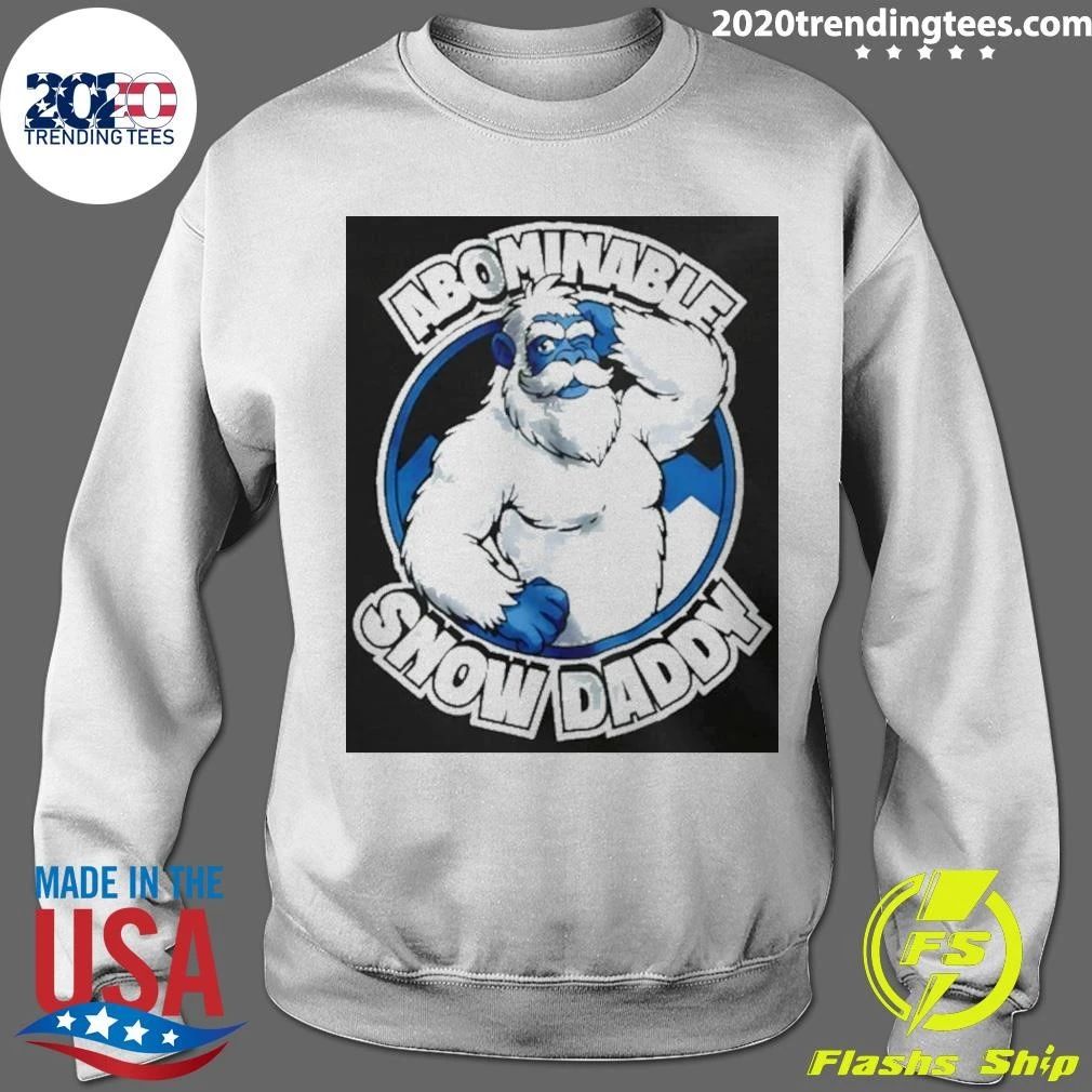 Abominable Snow Daddy Yeti Sasquatch Bigfoot Shirt