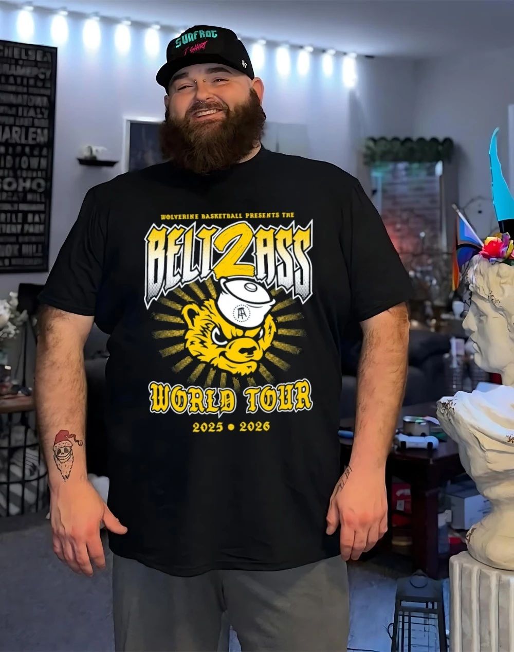 Michigan Wolverines 2026 National Champions World Tour Belt 2 Ass shirt