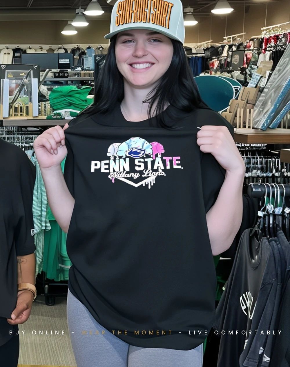 Penn State Nittany Lions baseball ice cream shirt