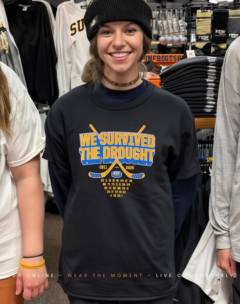 Buffalo Hockey We Survived the Drought 2011 2026 shirt