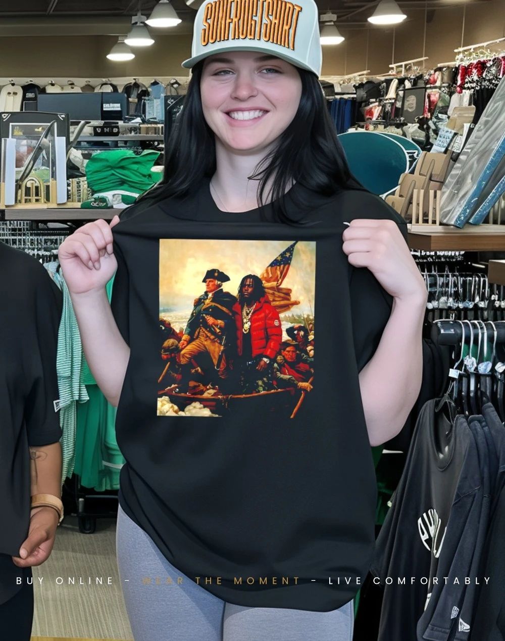 Chief Keef X Washington meme shirt
