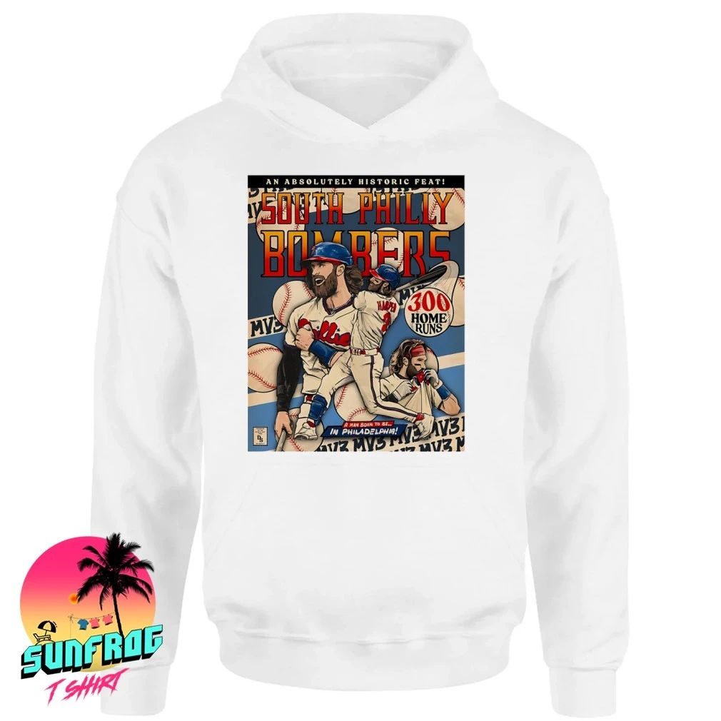 Bryce Harper South Philly Bombers an absolutely historic feat shirt