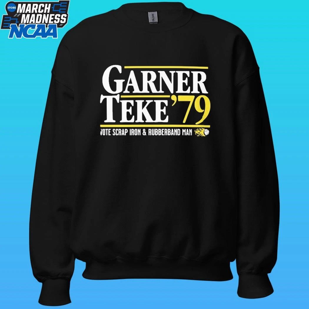 Garner Teke ’79 Vote Scrap Iron And Rubberband Man Shirt