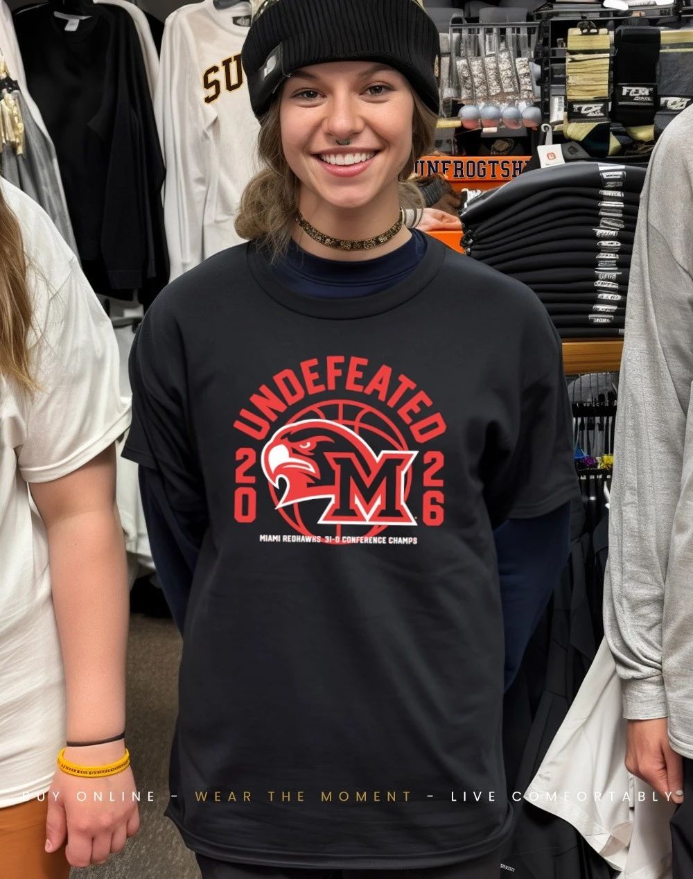 Miami RedHawks Basketball 2026 Undefeated 31-0 Conference Champs shirt