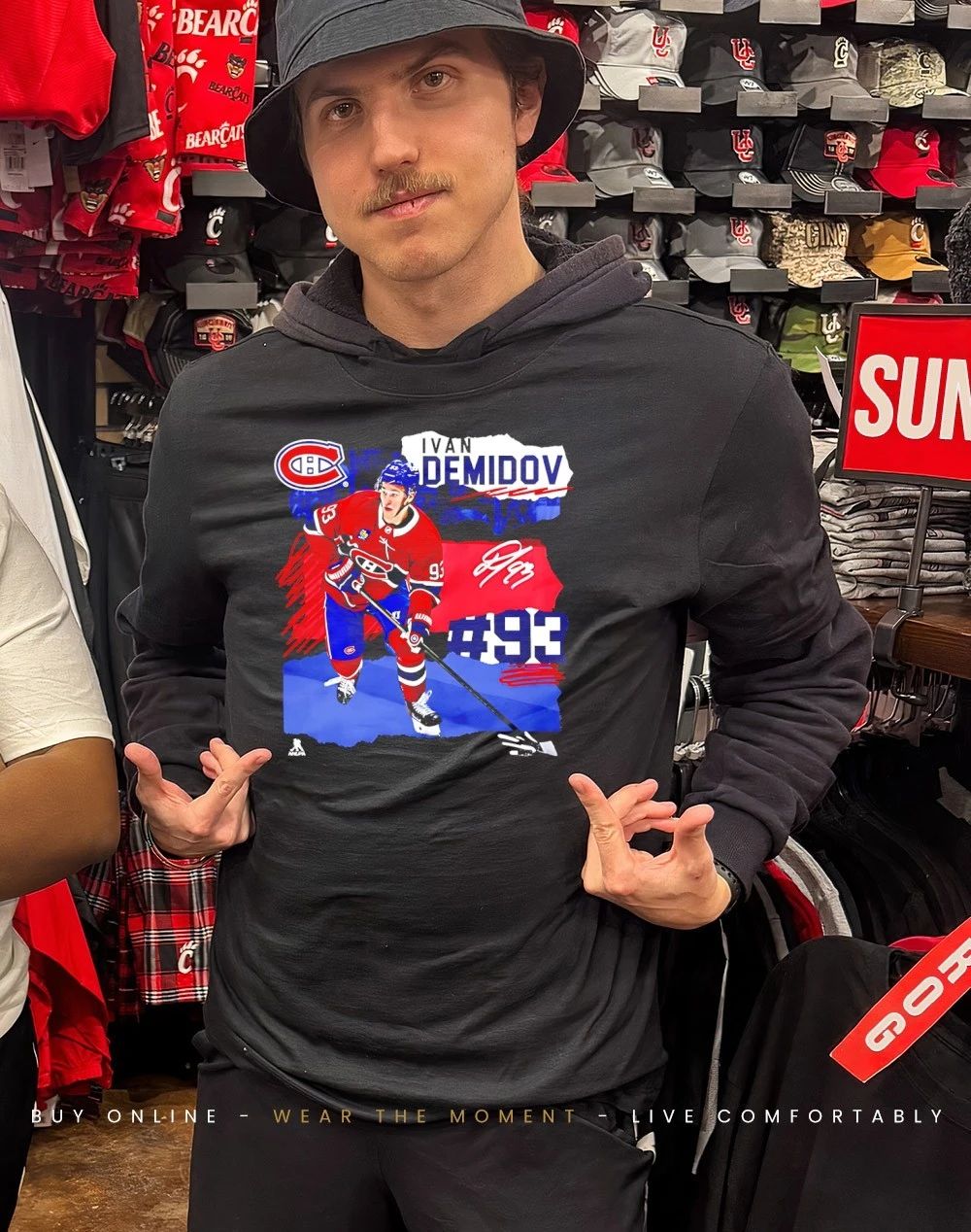 Ivan Demidov Montreal Canadiens Fresh Ice signature shirt