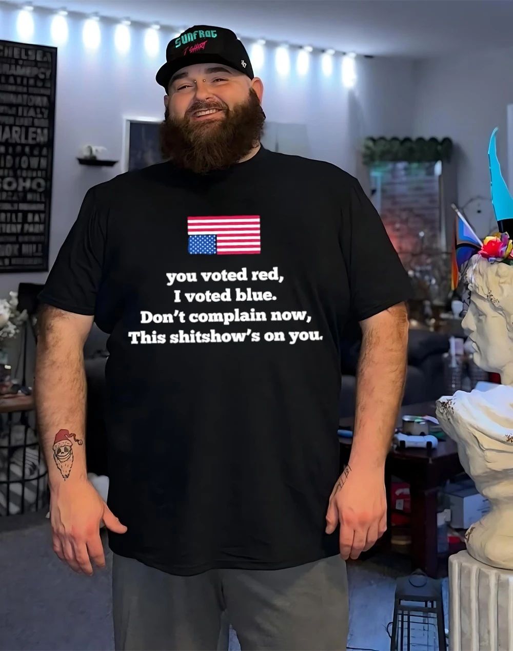 You Voted Red I Voted Blue Don’t Complain Now This Shitshow’s On You Shirt