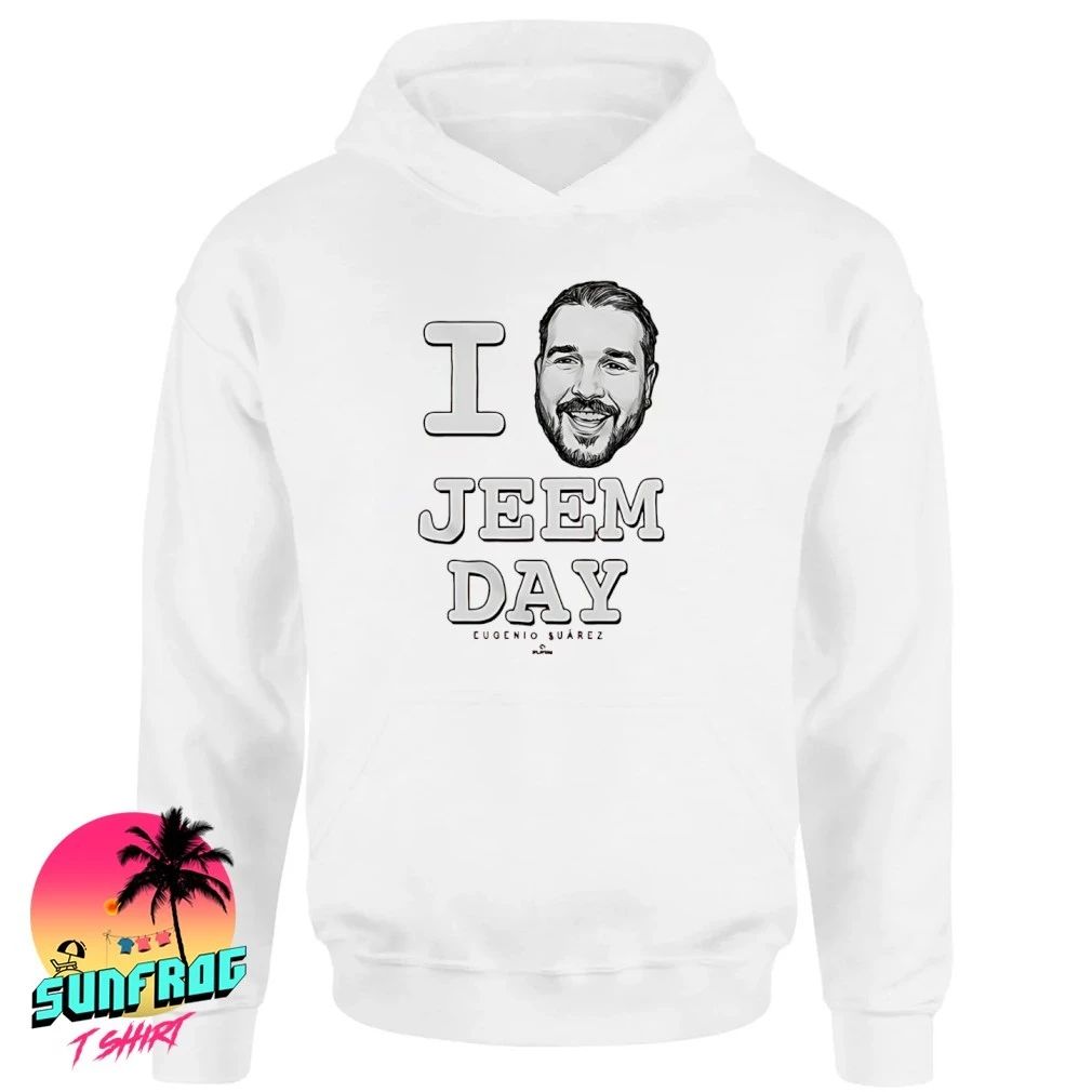 I Love Jeem Day Eugenio Suarez Cincinnati big head shirt