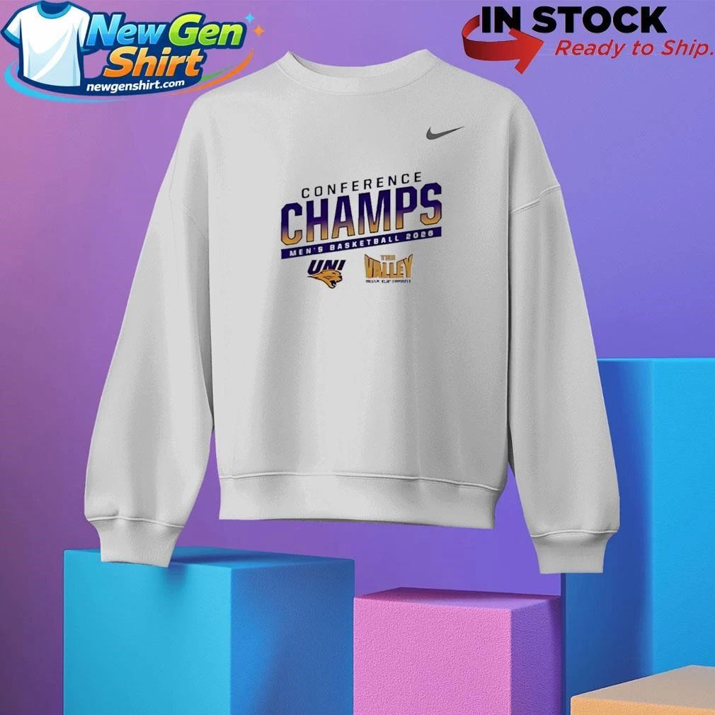 Northern Iowa Panthers Conference Champs Men’s Basketball 2026 Shirt