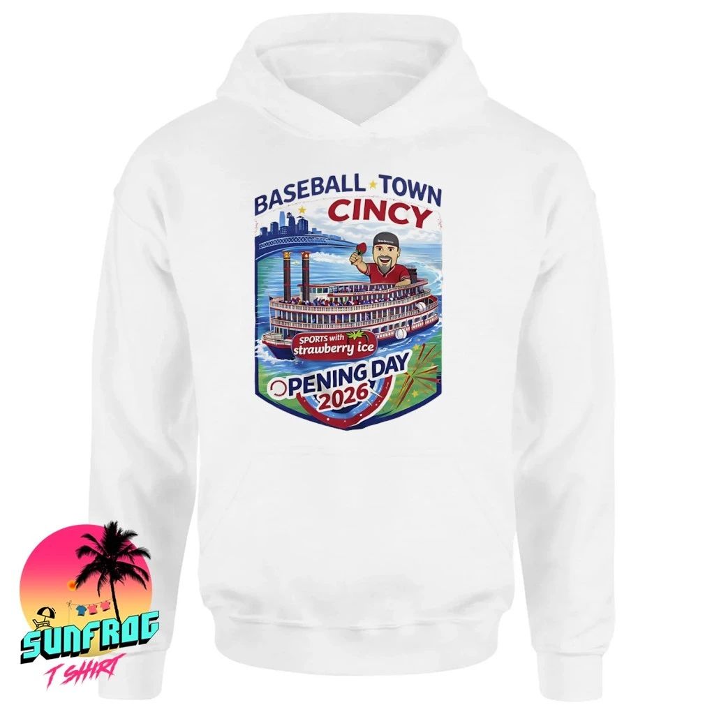 Cincinnati Reds Baseball Town 2026 Opening Day shirt