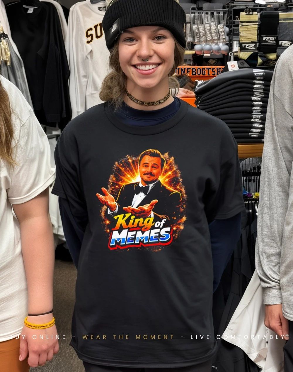 King of Memes Leonardo DiCaprio shirt