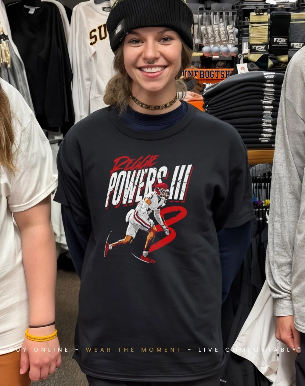 Reggie Powers III Oklahoma Sooners Rising Star shirt
