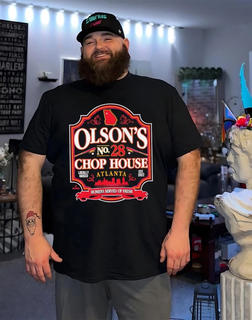 Matt Olson’s Chop House Homers Served Up Fresh shirt