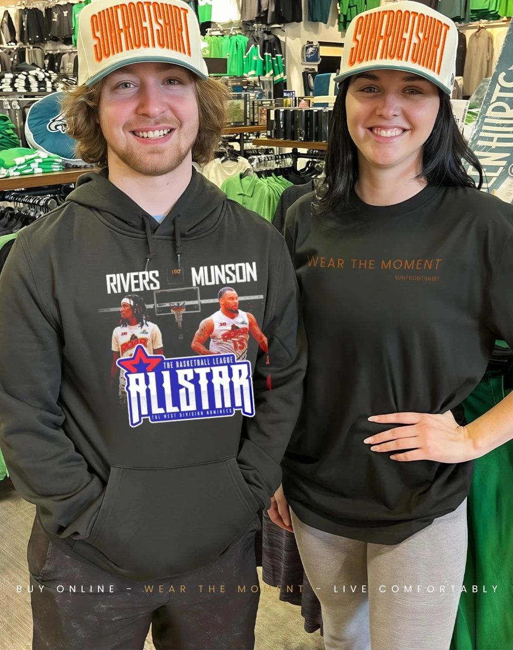 Rivers Munson TBL West All-Star nominees 2026 shirt