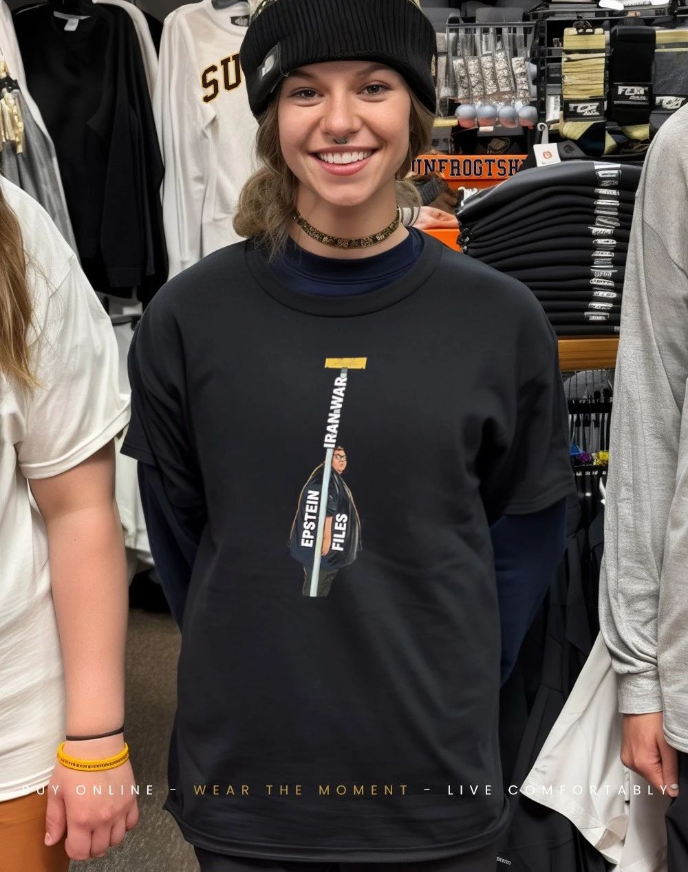 Epstein Files Iran War Distraction shirt