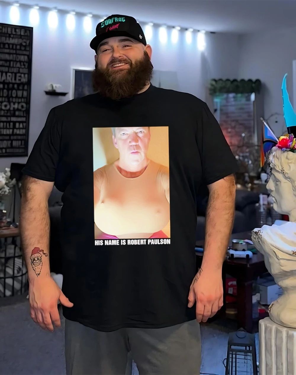 His Name Is Robert Paulson funny shirt
